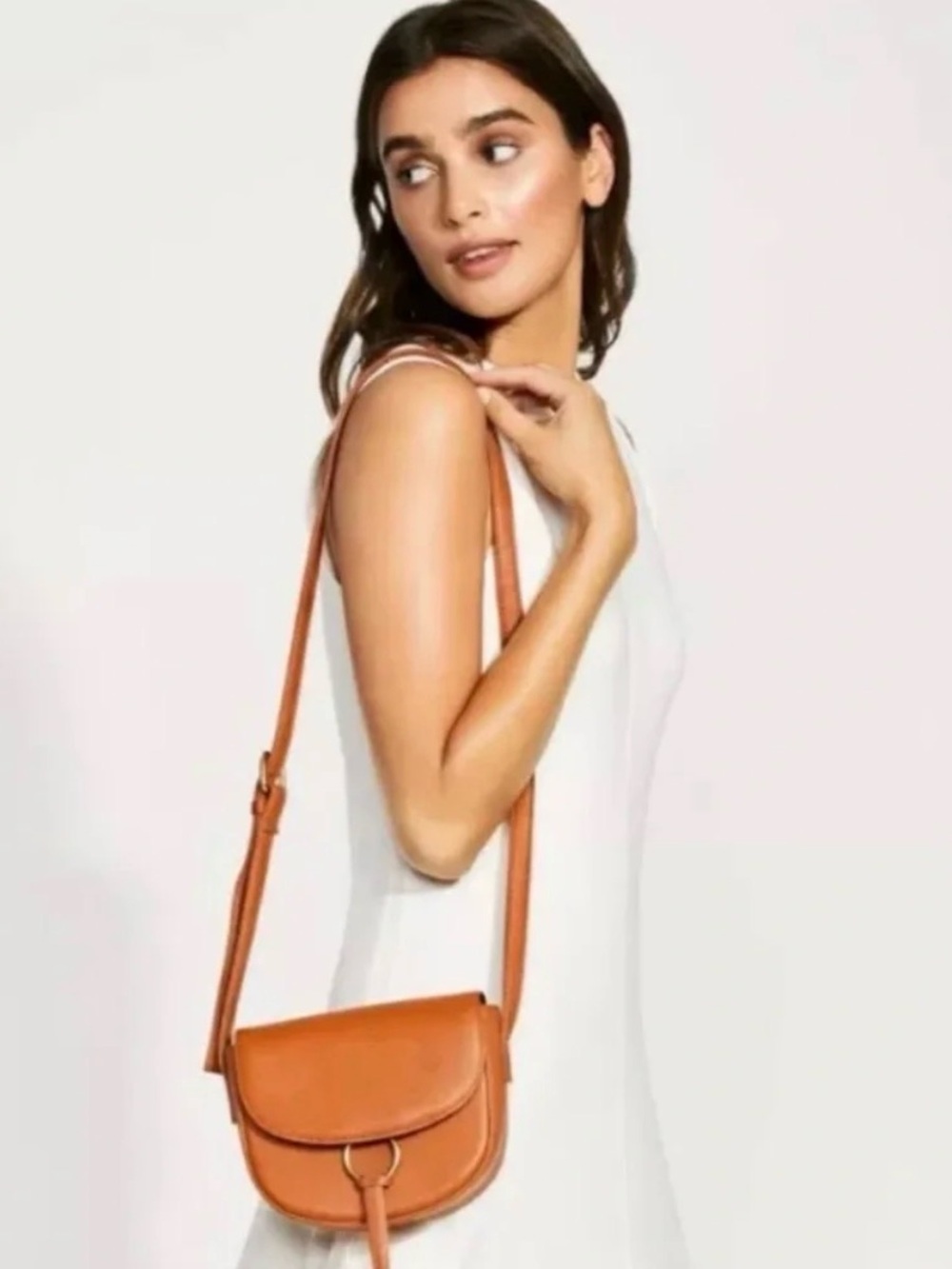 NWT JJ Winters Ivy Leather Crossbody Purse